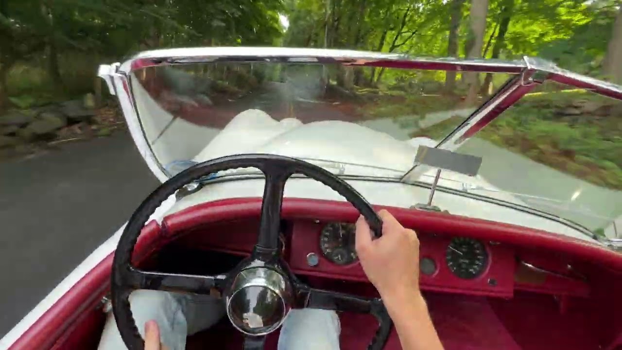 1950 Jaguar XK120 Roadster - 4K POV Drive!