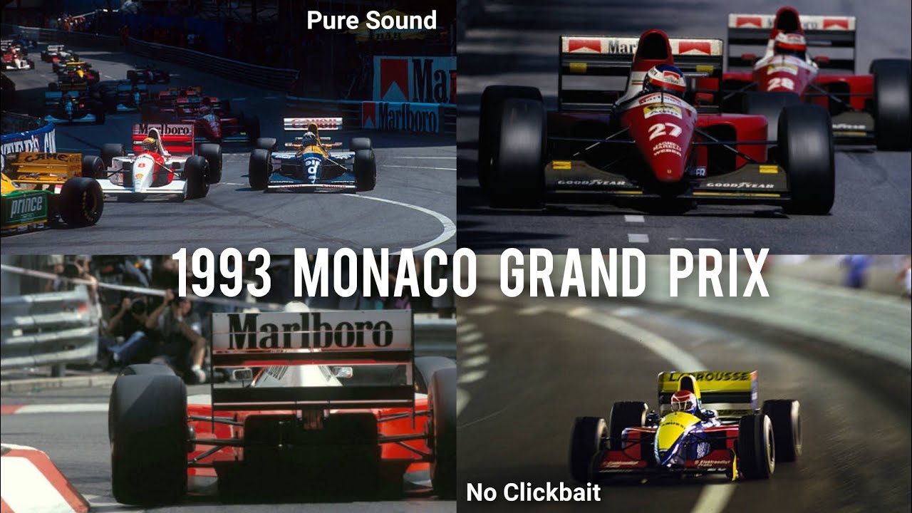 1993 Monaco Grand Prix Pure Sound 