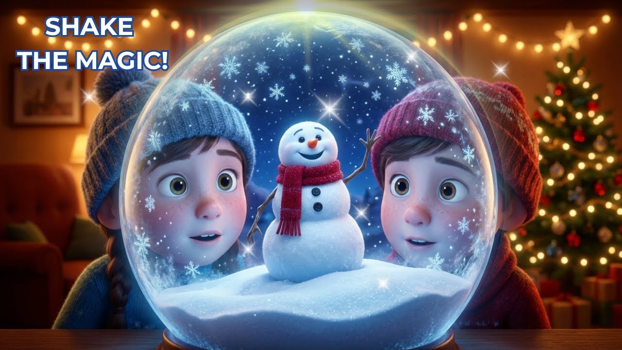 Shake the Snow Globe | Magical Christmas Kids Song | Coco & Choo Choo Studios