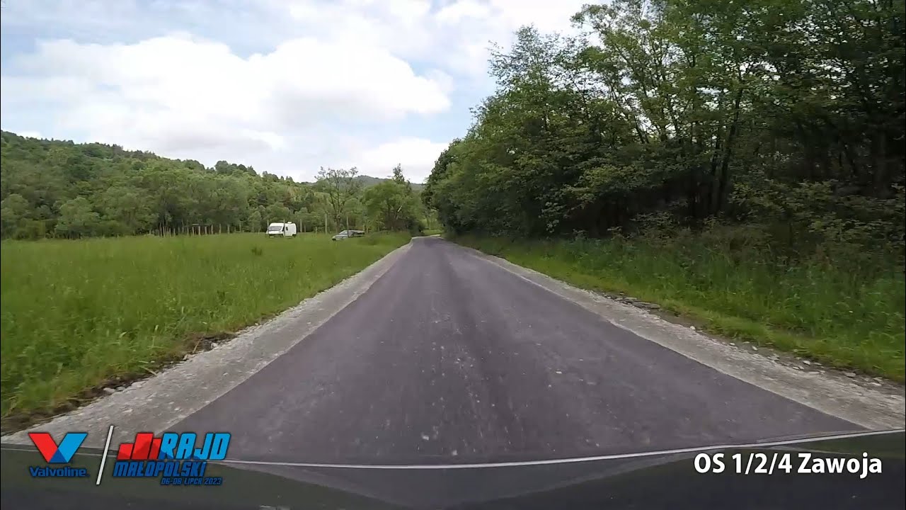 OS 1/2/4 Zawoja - on-board - Valvoline Rajd Małopolski 2023