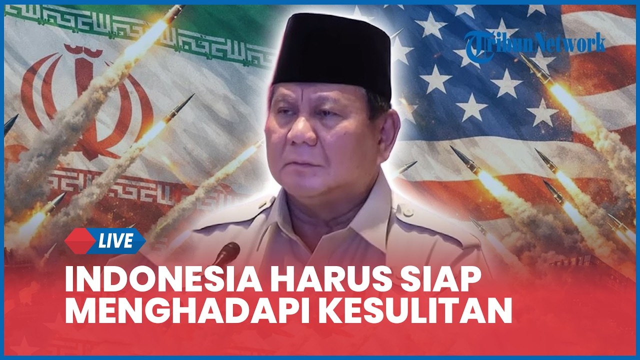 Perang AS-Israel vs Iran Memanas, Prabowo: Indonesia Harus Siap Menghadapi Kesulitan
