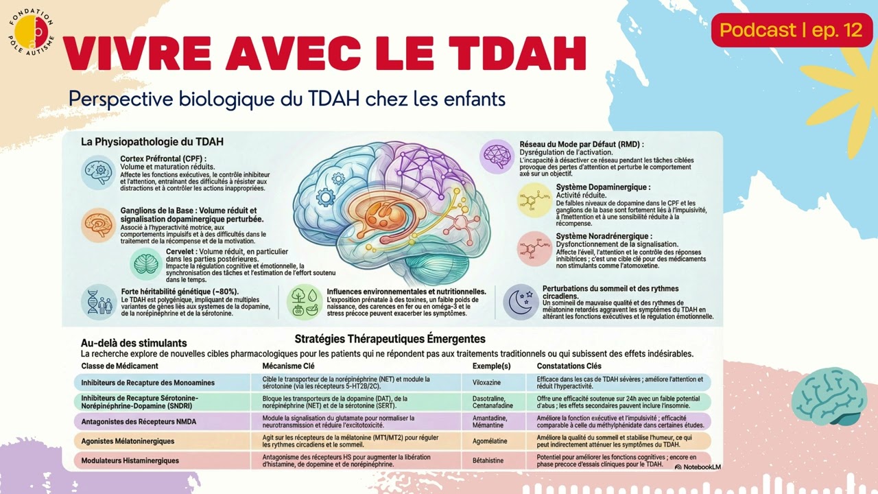 Vivre avec le TDAH - #12 Perspective biologique du TDAH chez les enfants