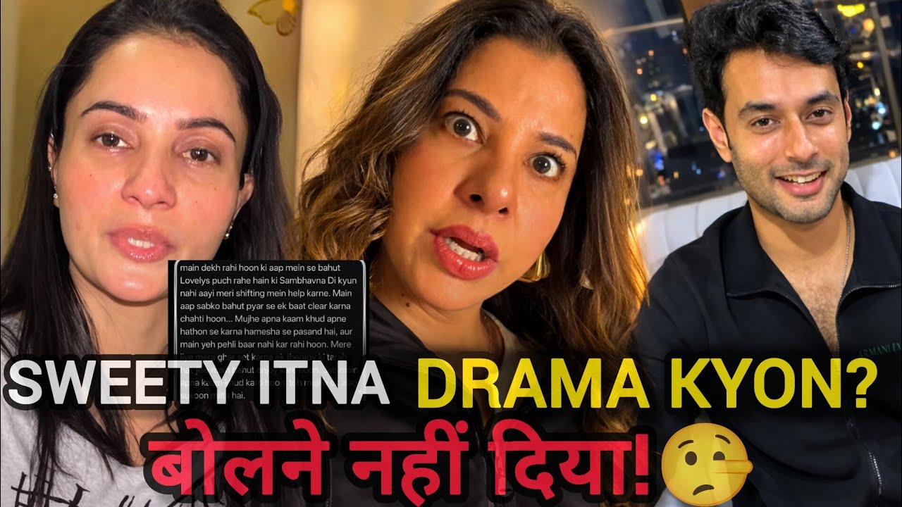 SWEETY ITNA DRAMA KYON? 😱 Shivam Dubey Ke Samne Ghamand? Sambhavana Seth Vlogs | D Art Mirror
