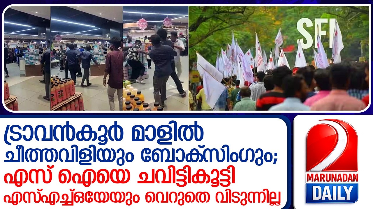 കേരളാ പോലീസ് അടികൊണ്ട് വീഴുമ്പോള്‍    I  Kerala police