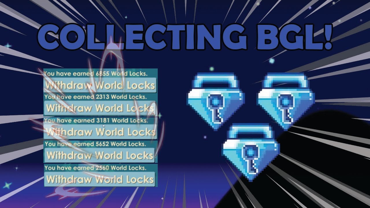 Collection Tons BGL In My World !!! No ClickBait !!! - Growtopia