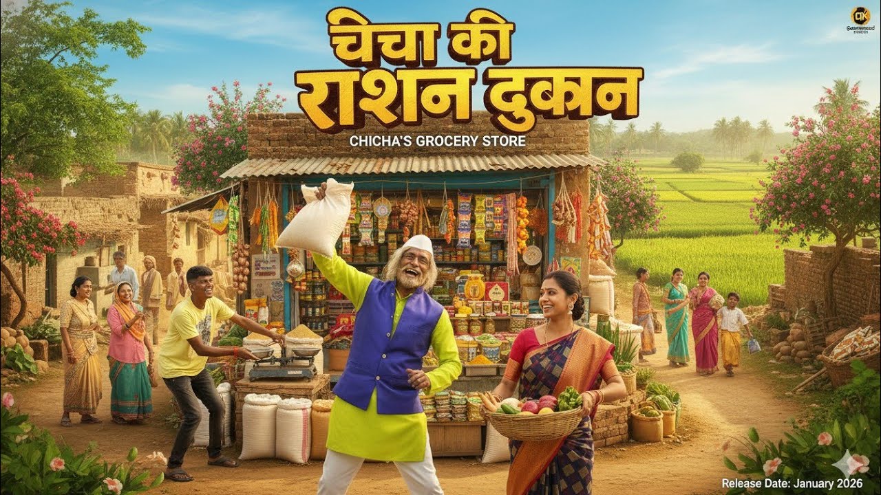 CHICHA KI RASHAN DUKAAN | चीचा की राशन दूकान | KHANDESH HINDI COMEDY | JANIYA DADA COMEDY |