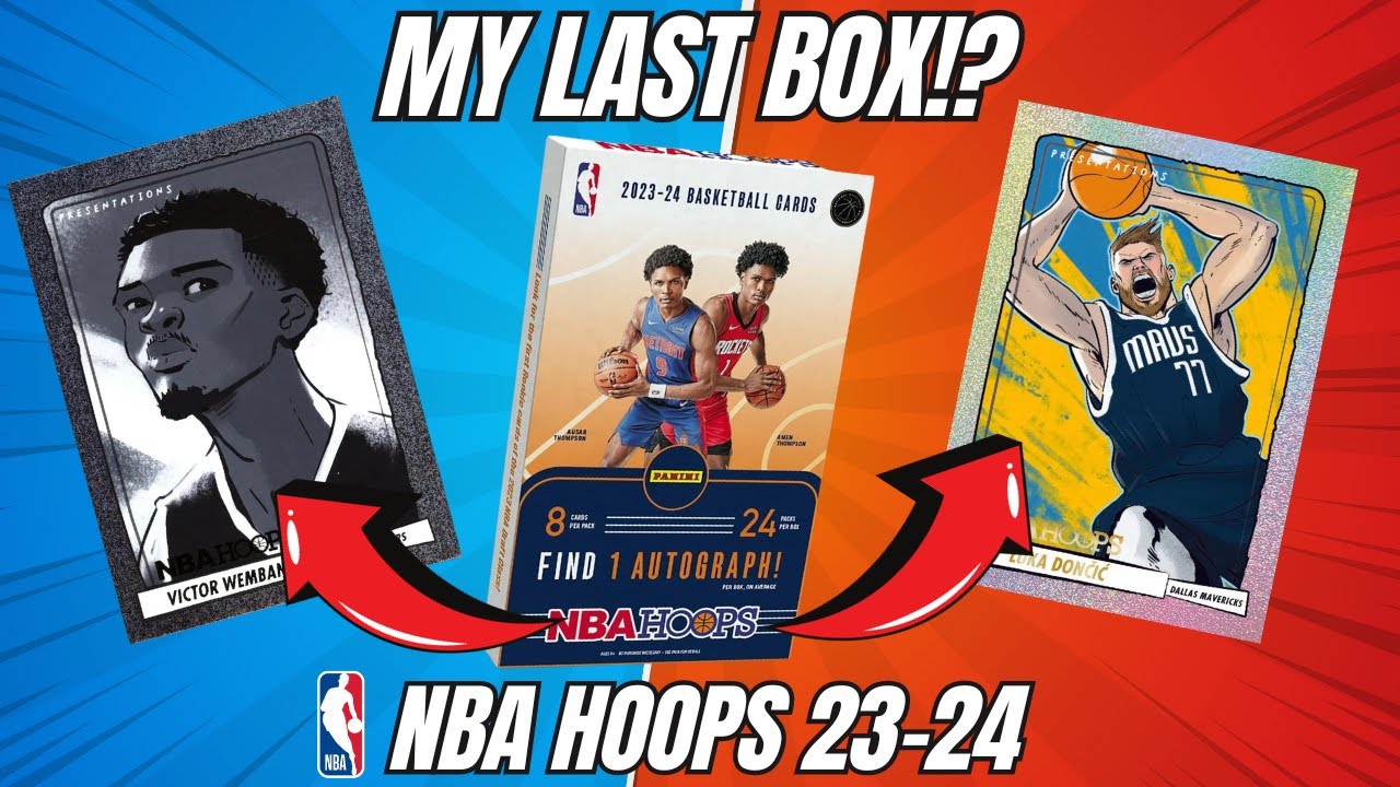 🔥The Presentations HUNT🔥 *Opening a 2023-24 Panini NBA Hoops Basketball Hobby Box!