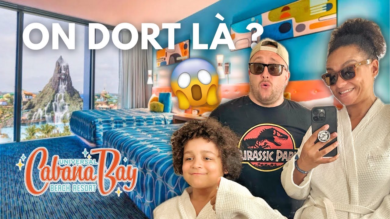 VLOG | Hôtel Cabana Bay ☀️ Universal Orlando en famille : chambre, restauration et astuces