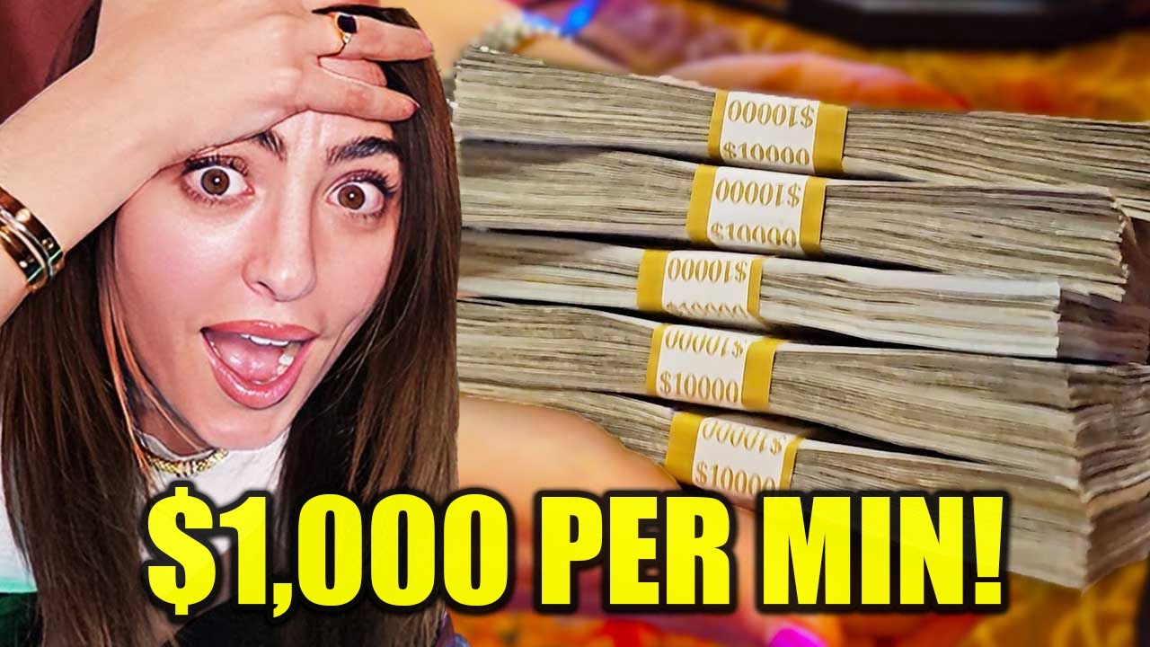 $1,000 Per Minute UNTIL I WIN a Grand Jackpot!!