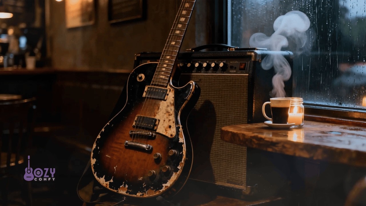 Gentle Rain Guitar — Perfect Companion for Quiet Moments | Dozy Comfy