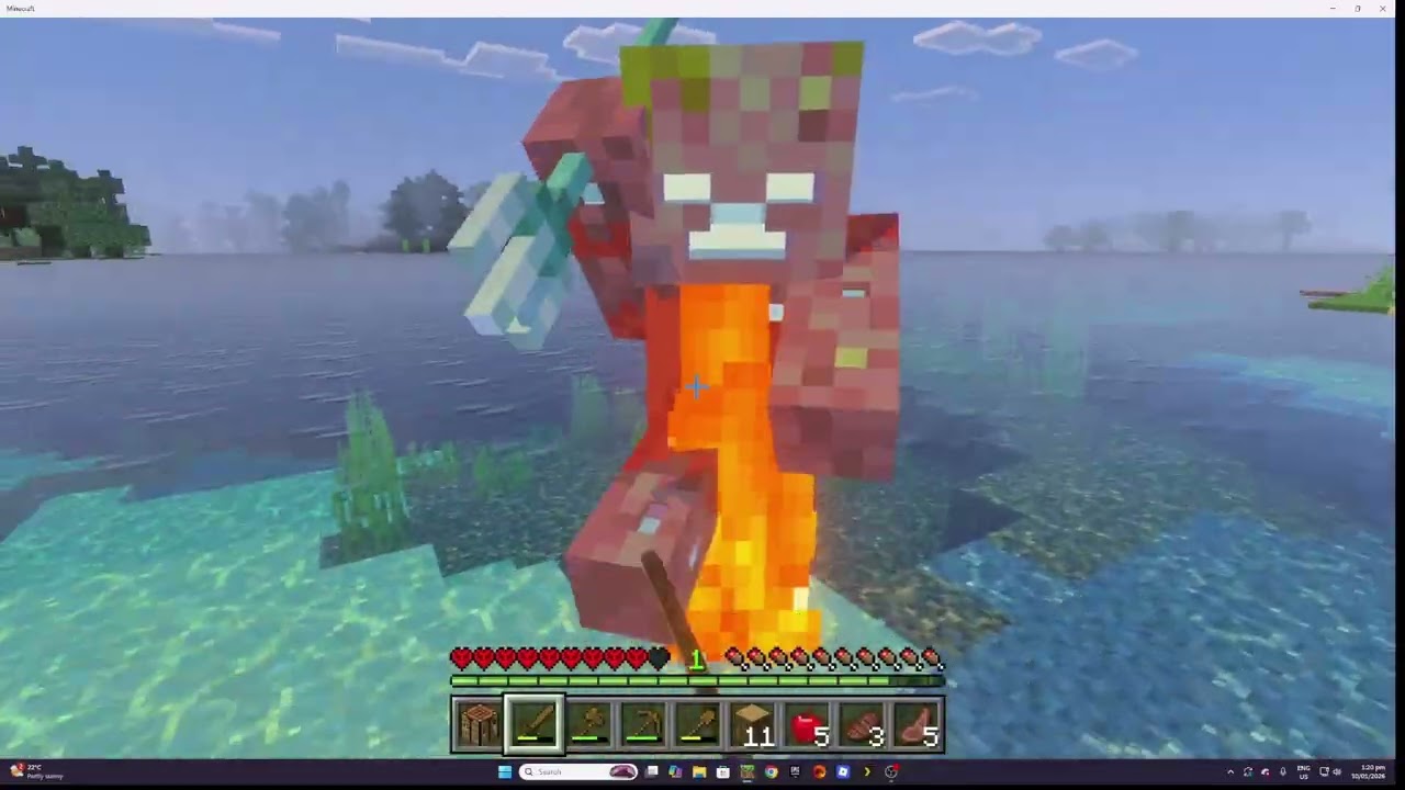 Playing HARDCORE MINECRAFT for the first time!!! | I made it to DAY 7 | PT 1