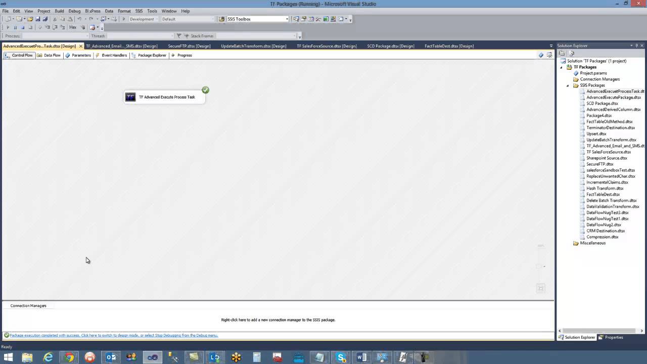 TF Advanced Execute Process Task - DEMO