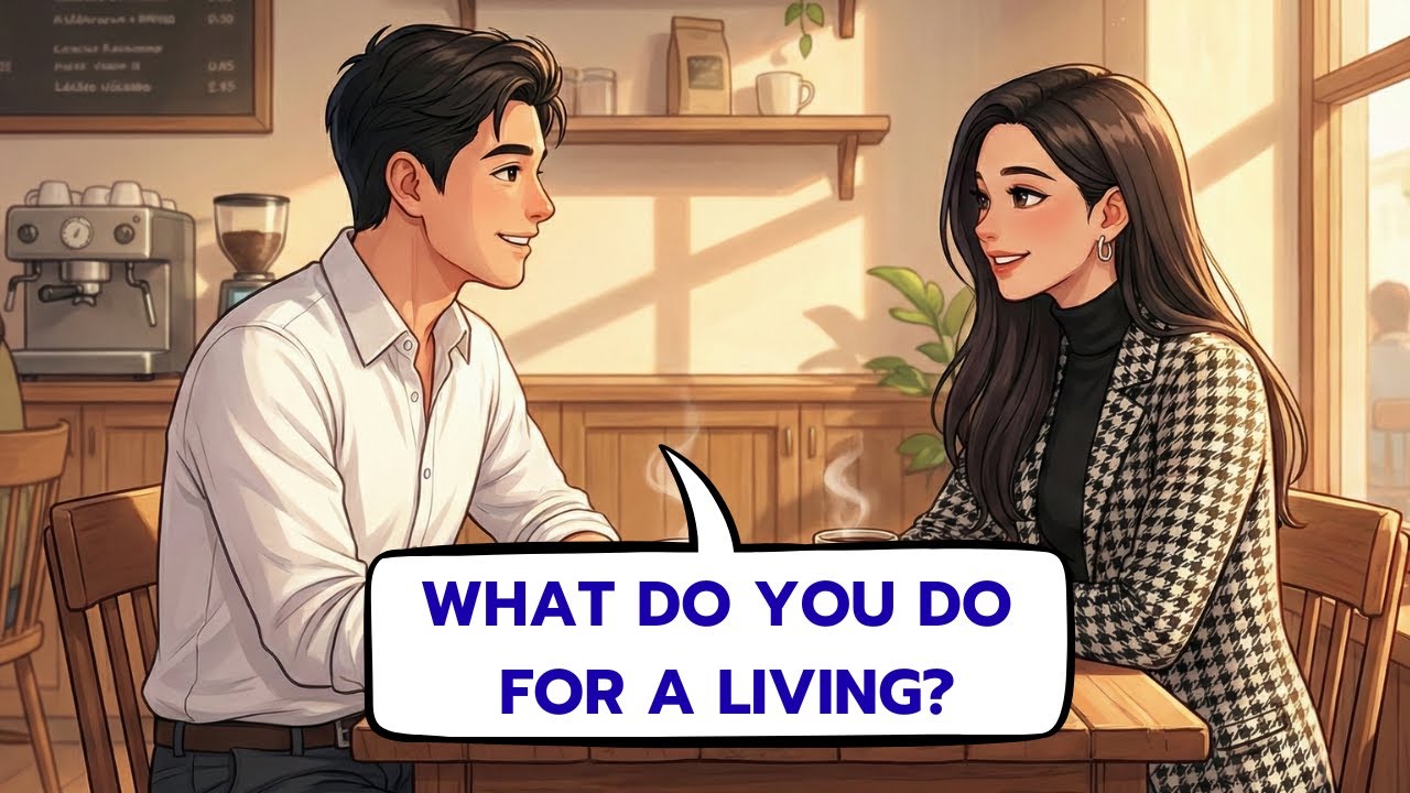 What Do You Do for a Living? | Real-Life English Dialogue | English Conversation Practice