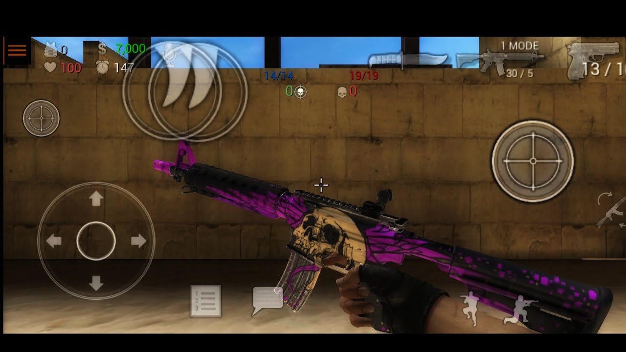 🔥 Most Beautiful Purple 💜 Skull Gun Skin | Rampage Gameplay | SFG2