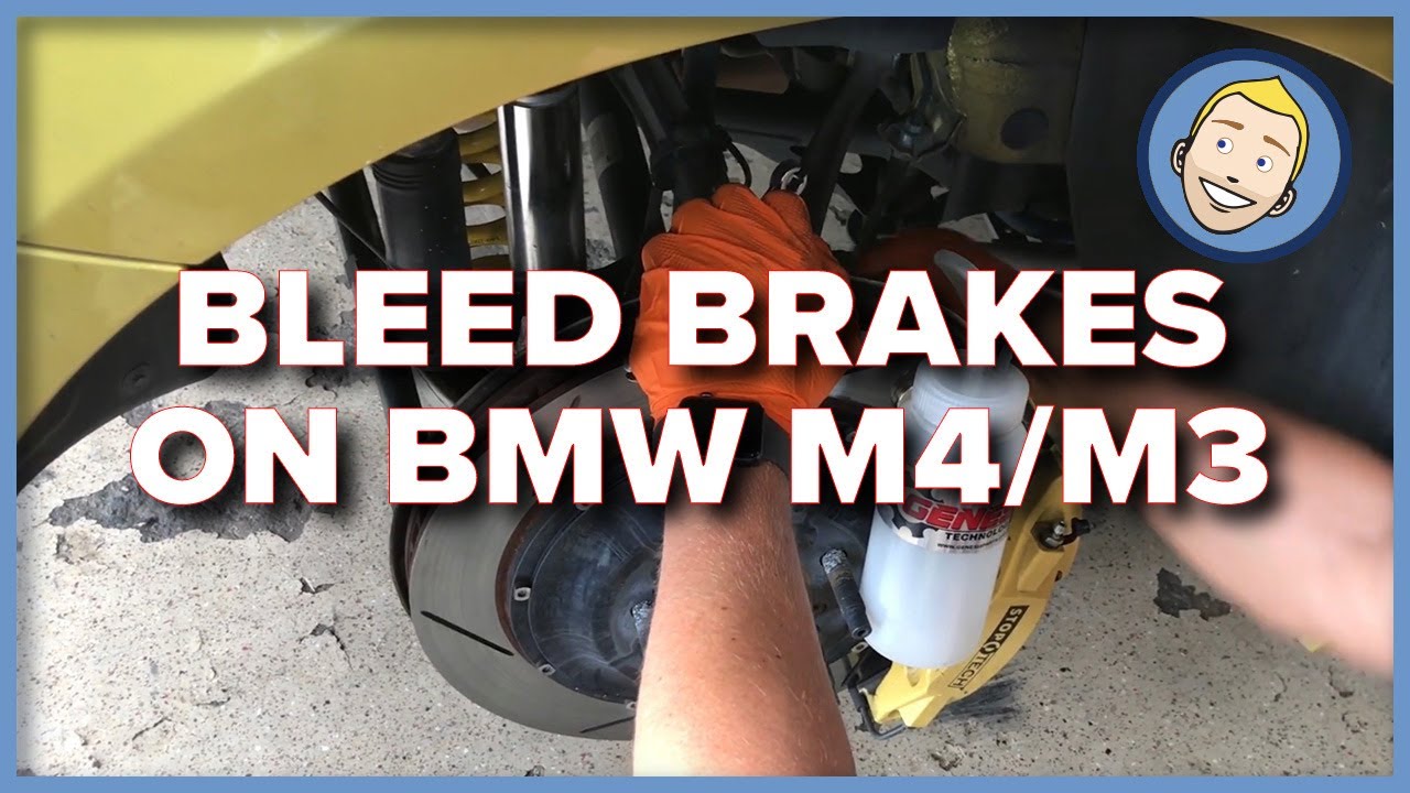 How to CHANGE BRAKE FLUID on a BMW M4/M3 (F80/F82/F83) with StopTech calipers