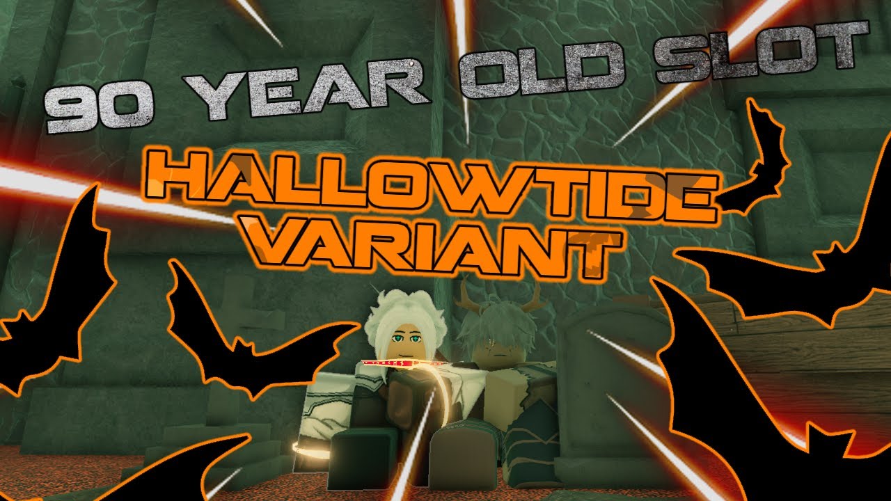 Changing to Hallowtide Variant In A 90 YEAR OLD SLOT | Deepwoken Hallowtide | Roblox Deepwoken |
