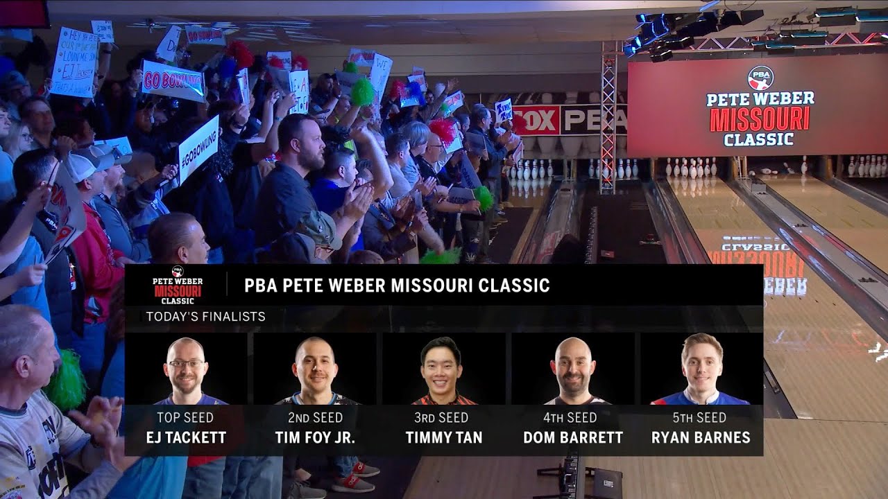 2025 PBA Pete Weber Missouri Classic Stepladder Finals | Full PBA on FOX Telecast