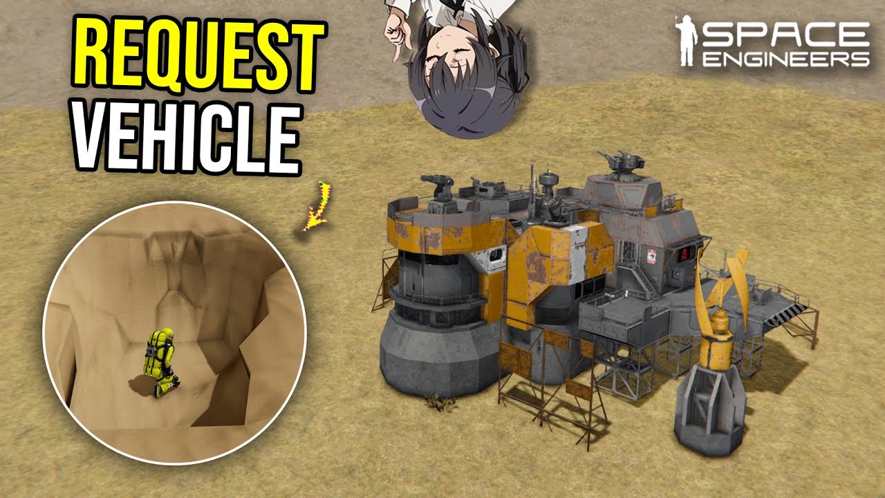 This Trick Lets Us Call Vehicle Backup While On Foot, space engineers