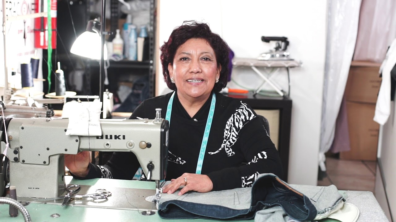 Como reducir un pantalón de mezclilla | Alta costura con Blanca