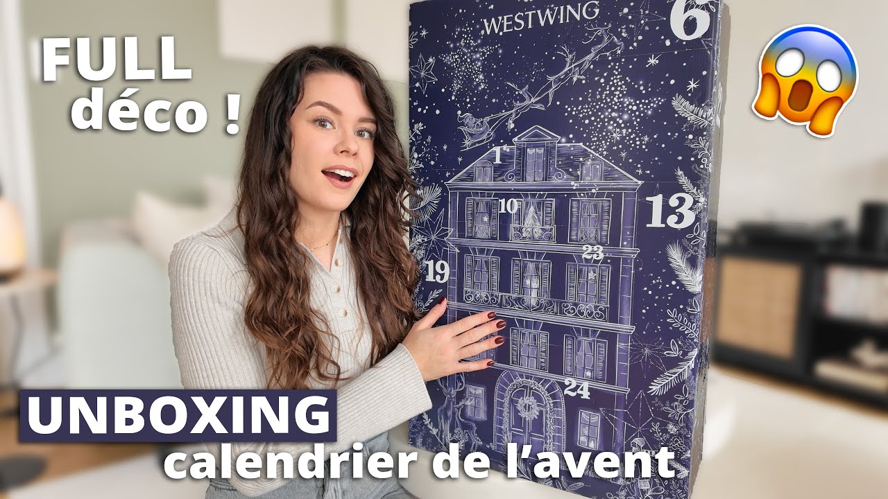 UNBOXING Un calendrier de l'avent 100% déco ! Westwing (249€) !
