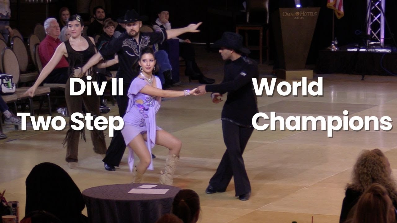 1st Place Two Step - Division II - UCWDC Worlds 2024 - Felipa and Sanmit