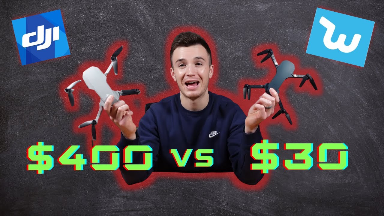 $30 Wish Drone vs. DJI Mavic Mini | ASMR Unboxing and Review