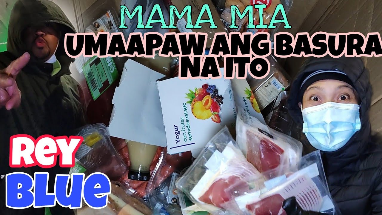 dumpster diving  BASURA DITO SA MADRID SPAIN APAW SA GRASYA 😱 jezvlog
