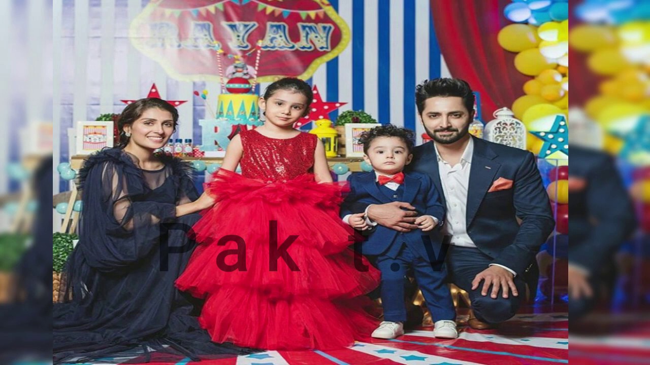 Pakistani Celebrities with their cute kids