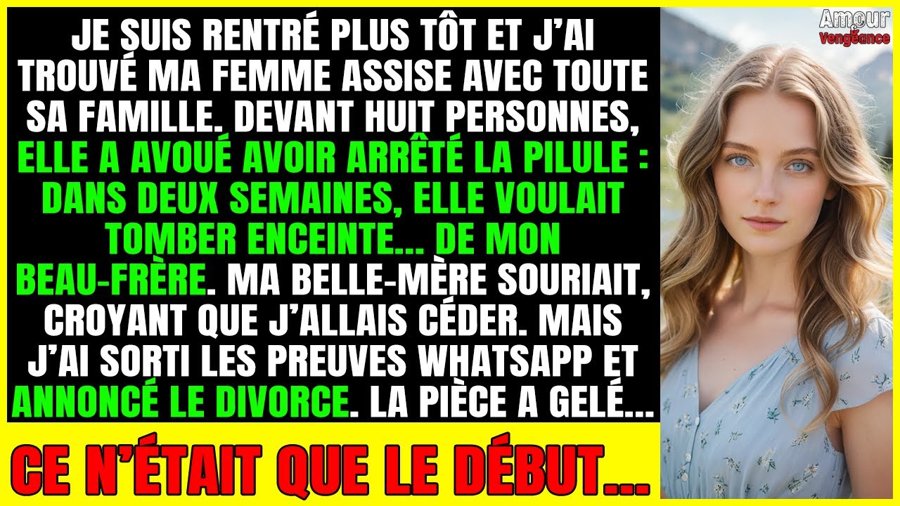 Ma femme voulait tomber enceinte de mon beau-frère… j’ai découvert la vérité et demandé le divorce…