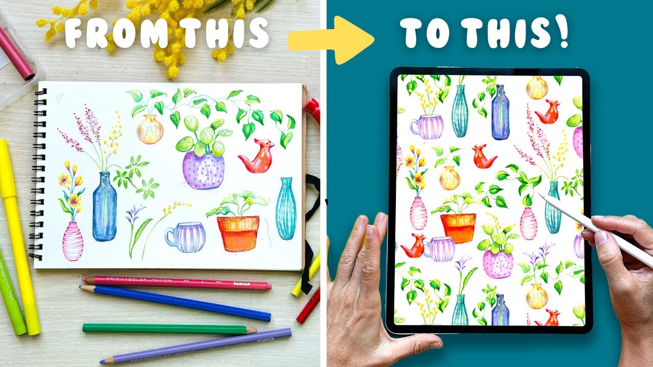 Digitize Your Hand-Painted Art with Procreate: A Step-by-Step Guide