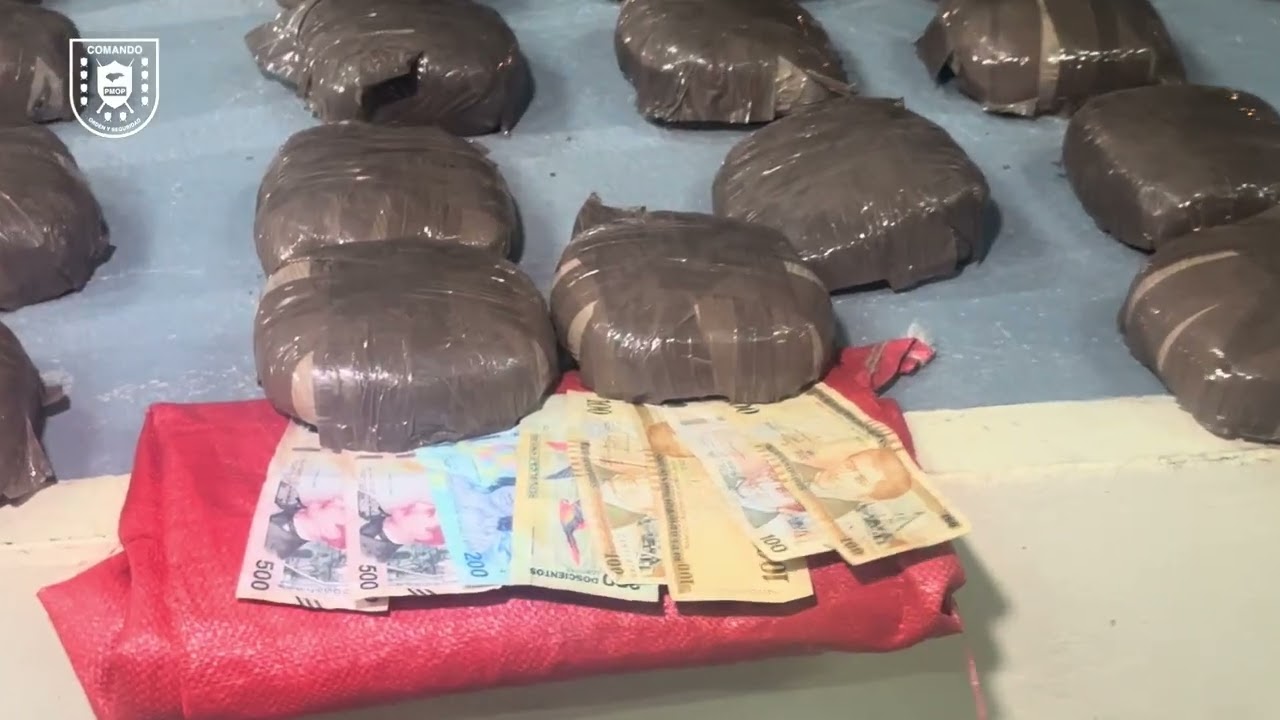 Captura a presunto integrante de estructura criminal con más de 200 paquetes de droga