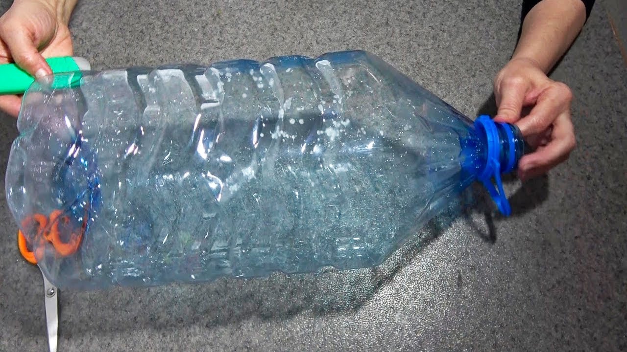 What can be made from a large plastic bottle. Crafts from plastic bottles