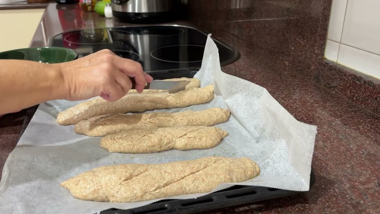Pan de espelta 100% integral con 48 horas de fermentación