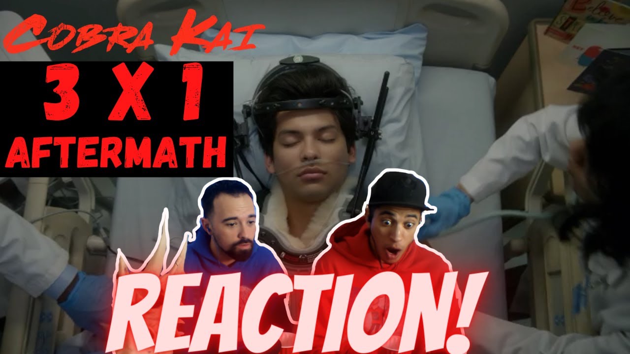 🆕😱 MIGUEL!!! Cobra Kai 3x1 Aftermath 👉 REACTION!!! Season 3 Episode 1 S03E01 #cobrakai