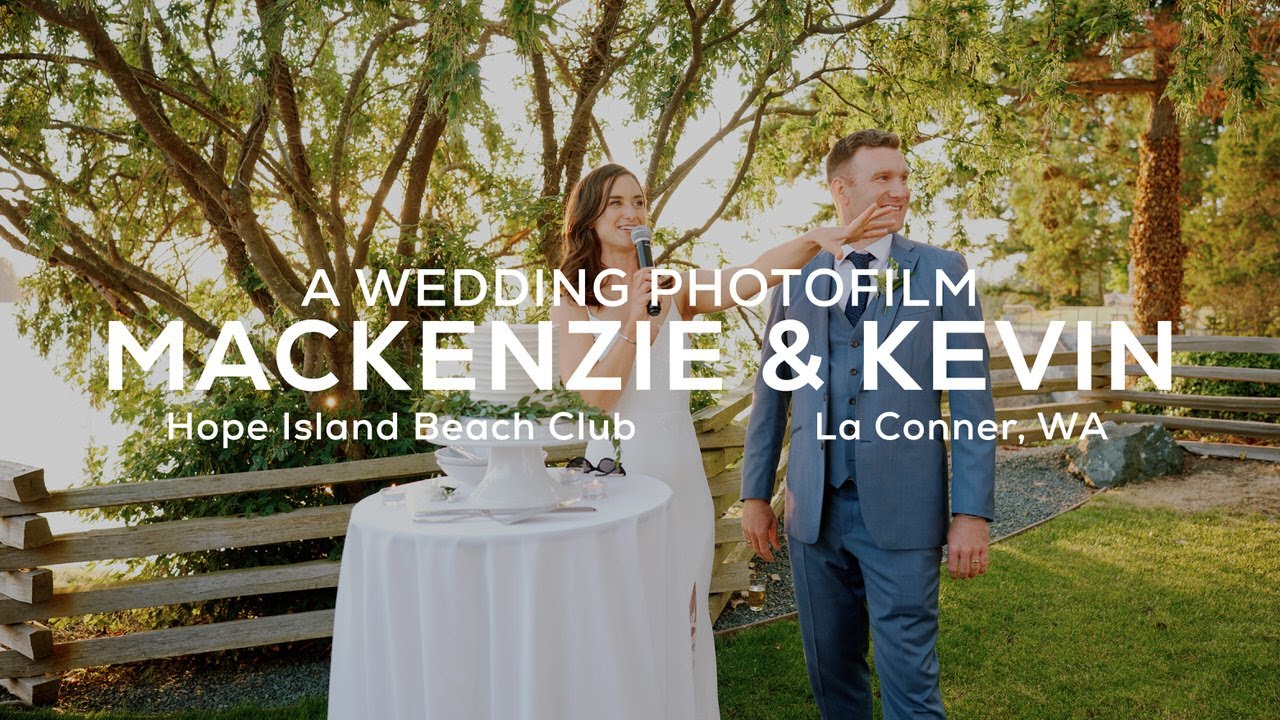 Mackenzie and Kevin - Hope Island Beach Club - 4K Wedding PhotoFilm
