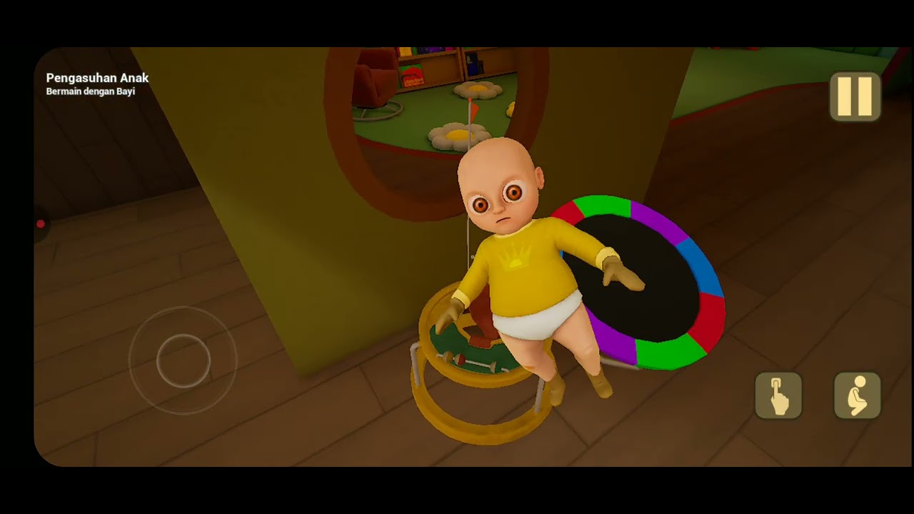 The baby in yello
