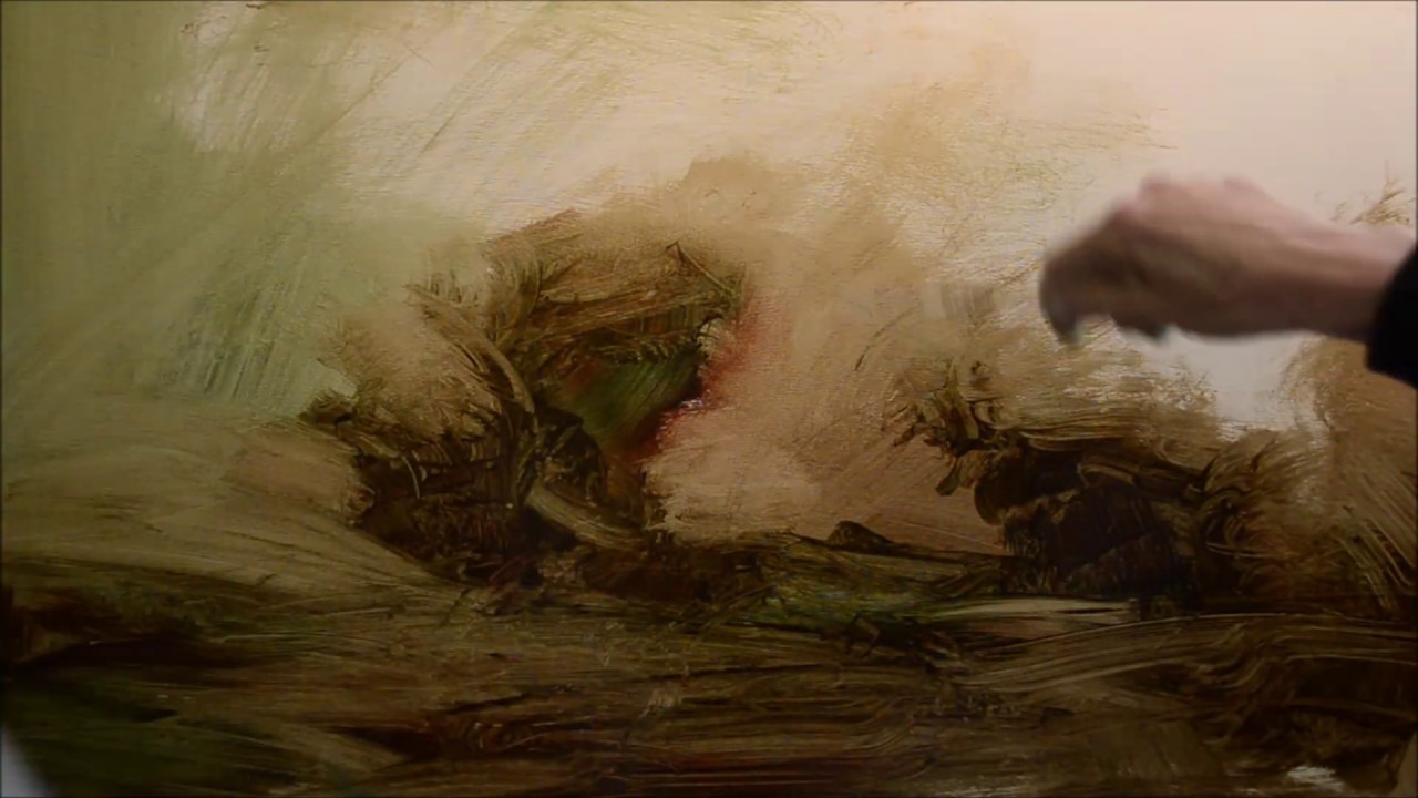 A 24 Minutes Oil sketch, by Stuart Davies