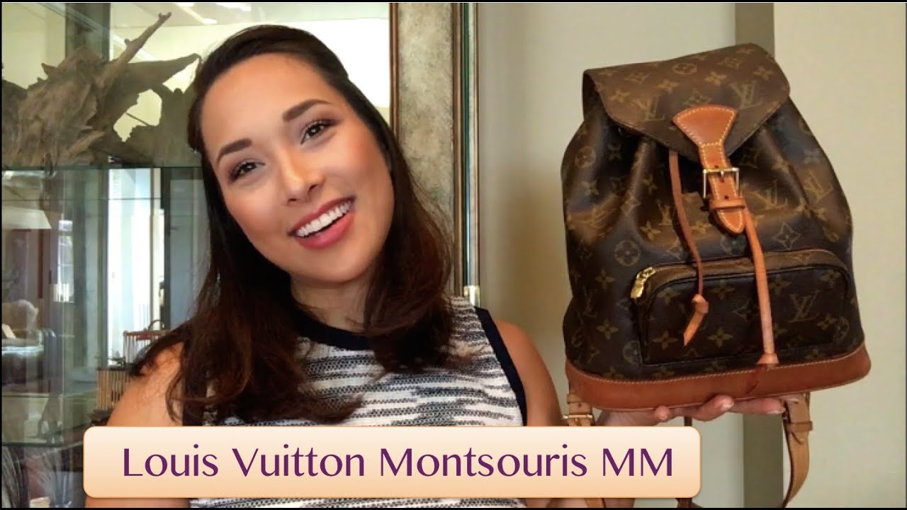 Whats in my Louis Vuitton Montsouris MM