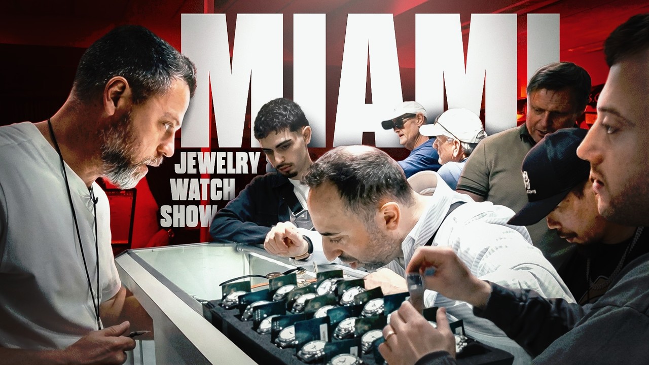 Roman Sharf TAKES OVER the Miami Jewelry and Watch Show! | GREY MARKET