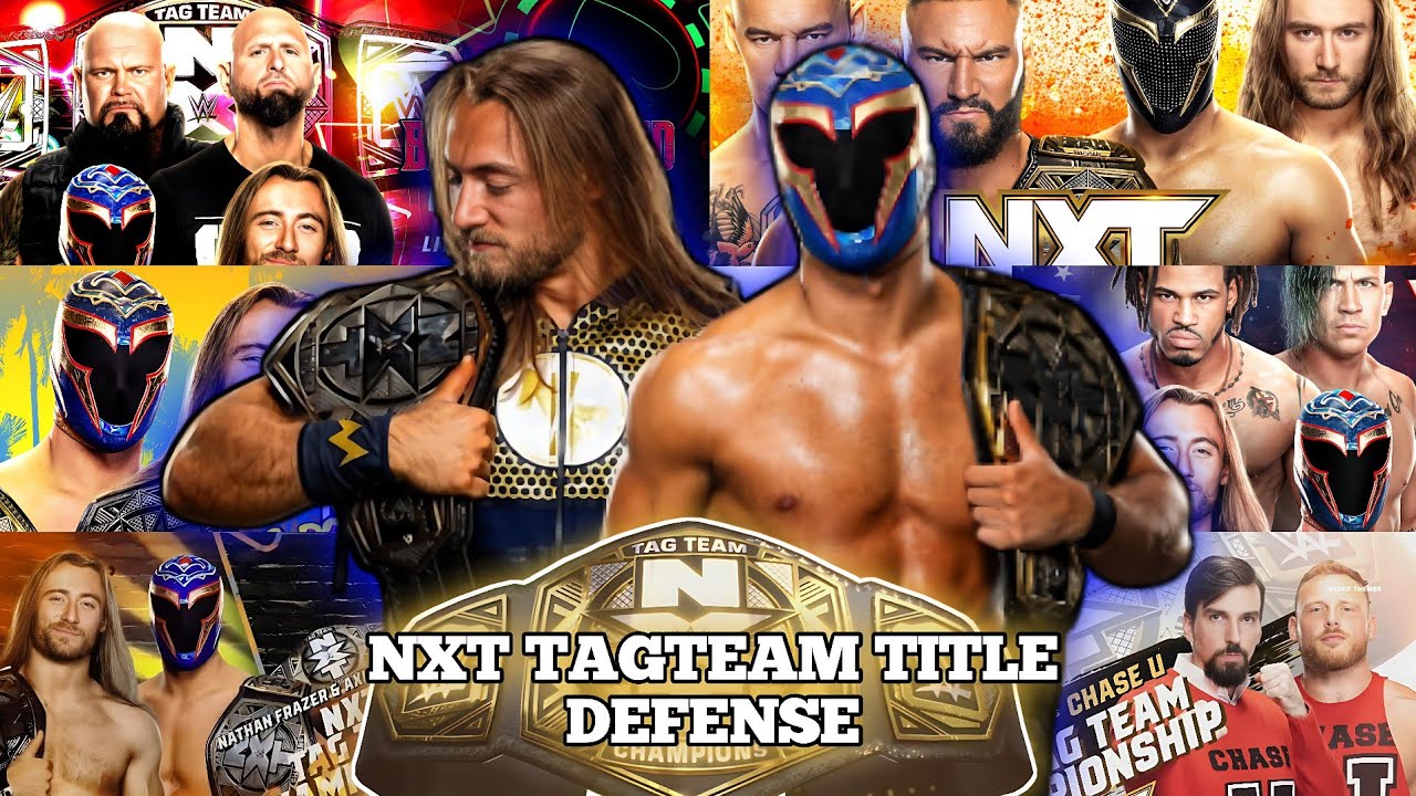 Every Axiom & Nathan Frazer WWE NXT Tag Team Title Defense