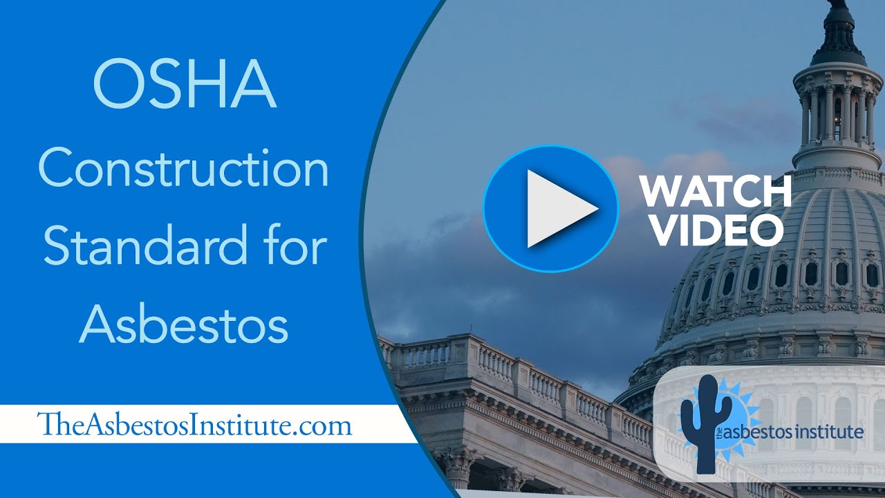 OSHA Construction Standard for Asbestos