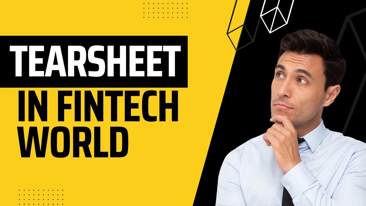How Tearsheet is Revolutionizing the Fintech Industry @thefintechworld