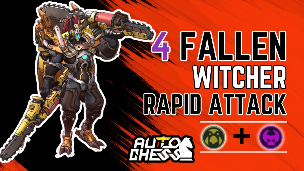 GLACIER DEMON FALLEN WITCHER FULL SPEED | AUTO CHESS