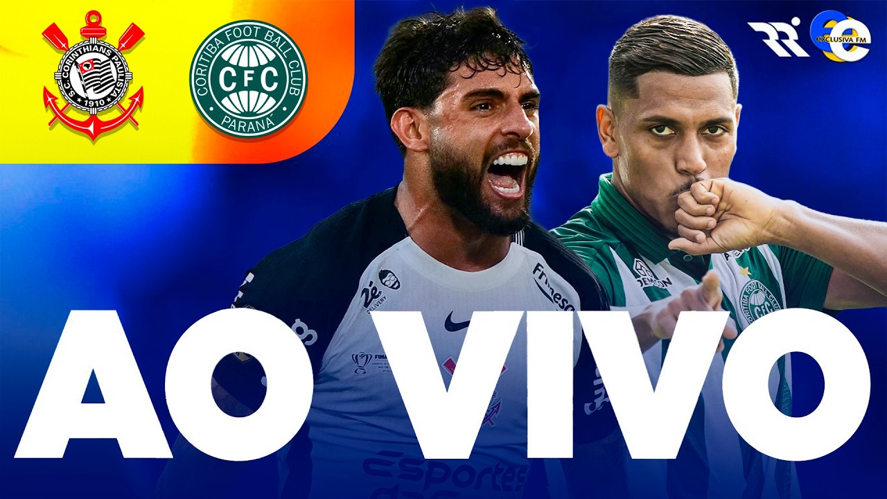 CORINTHIANS X CORITIBA AO VIVO COM IMAGENS - BRASILEIRÃO 2026 | Rede Ronaldo