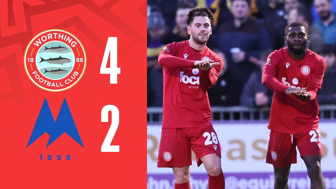 REBELS COMPLETE LEAGUE DOUBLE OVER GULLS | Worthing 4-2 Torquay United | Highlights