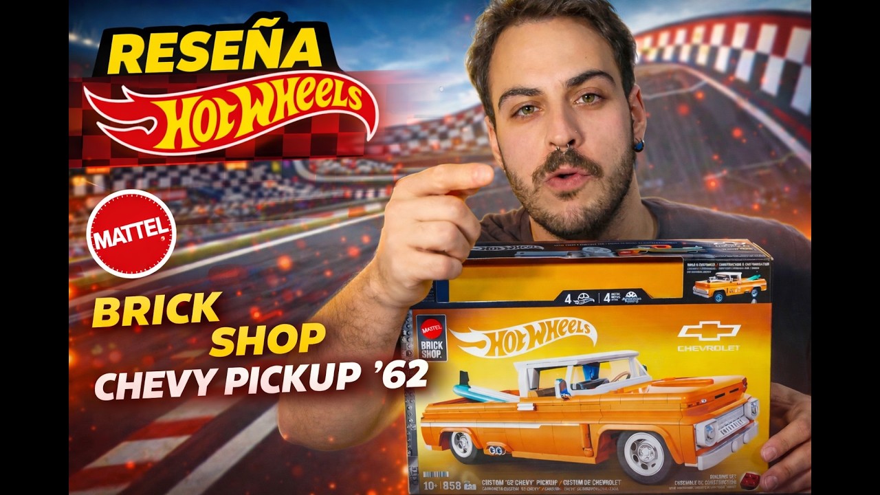 Hot Wheels Brick Shop Chevy Pickup ’62 | Review Completa en Español
