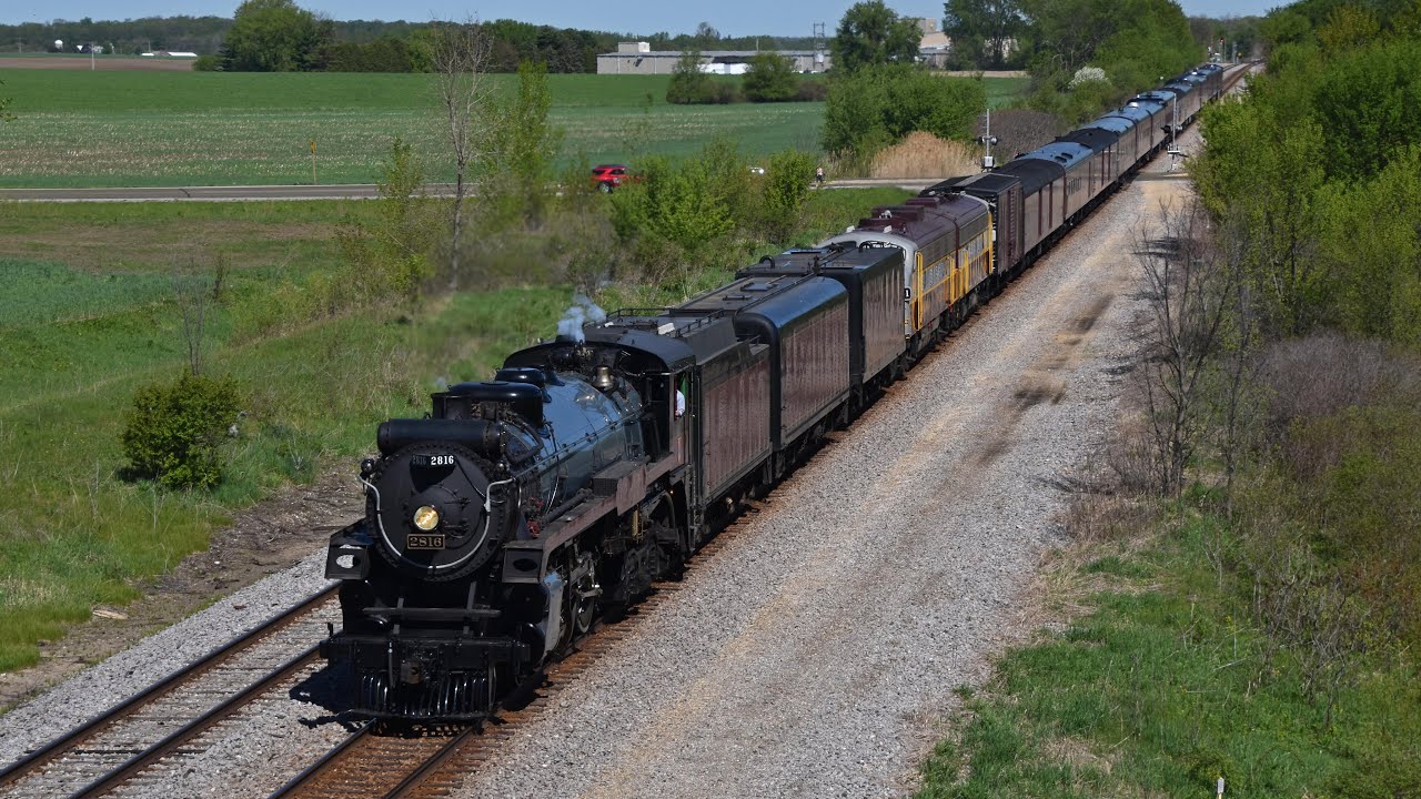 Chasing CP 2816 on the CPKC Final Spike Steam Tour