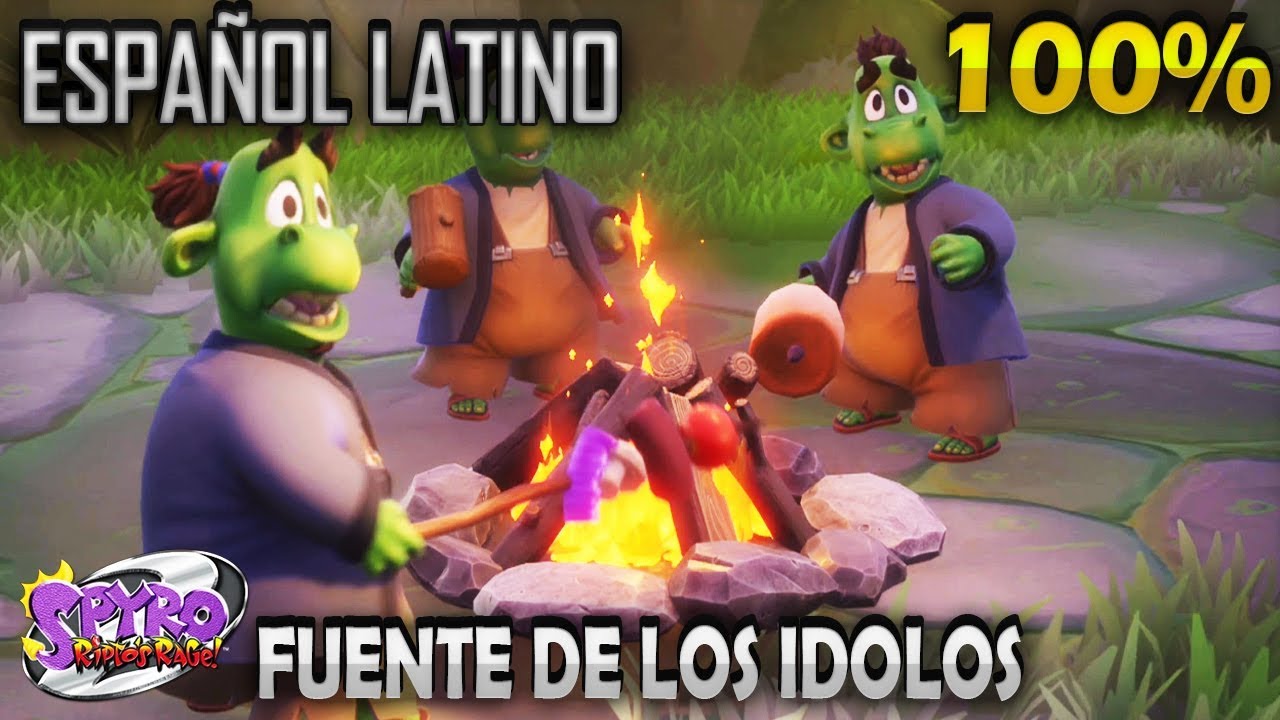 Spyro 2 Latino 100% | Fuente De Los Idolos | Spyro Reignited Trilogy En Español Latino