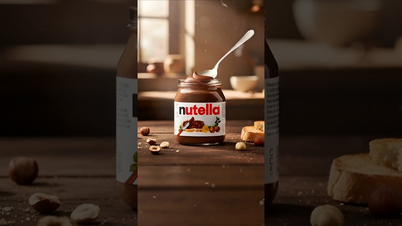 🍫 Nutella: История Успеха! Как дефицит какао создал легендарную пасту? #history #ferrero #nutella