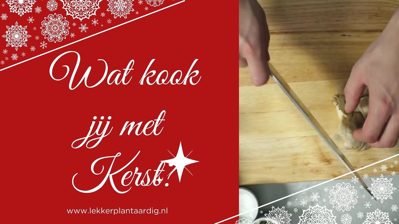 Gratis kerstrecepten, lekker plantaardig
